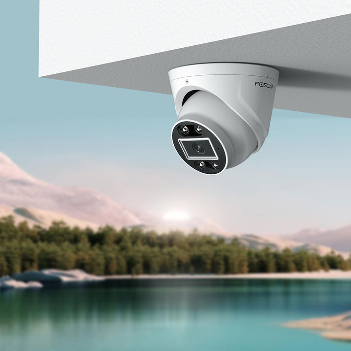 Foscam Home Security Camera R4S 4MP WiFi IP Camera, WIFI Baby Monitor